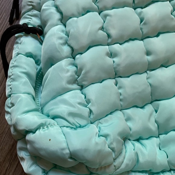 Blue quilted carryall bag - Picture 7 of 7